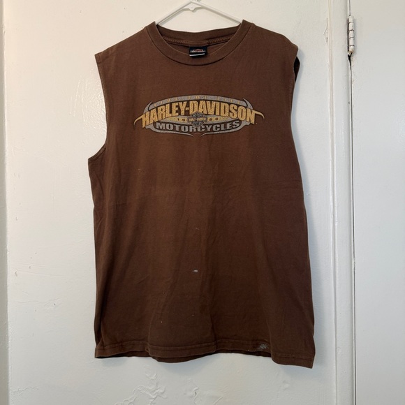 Harley-Davidson Other - Vintage 2003 Harley Davidson Orlando Florida  Tee. Distressed Y2K Biker Tank L